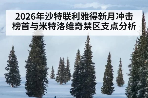 2026年沙特联利雅得新月冲击榜首与米特洛维奇禁区支点分析